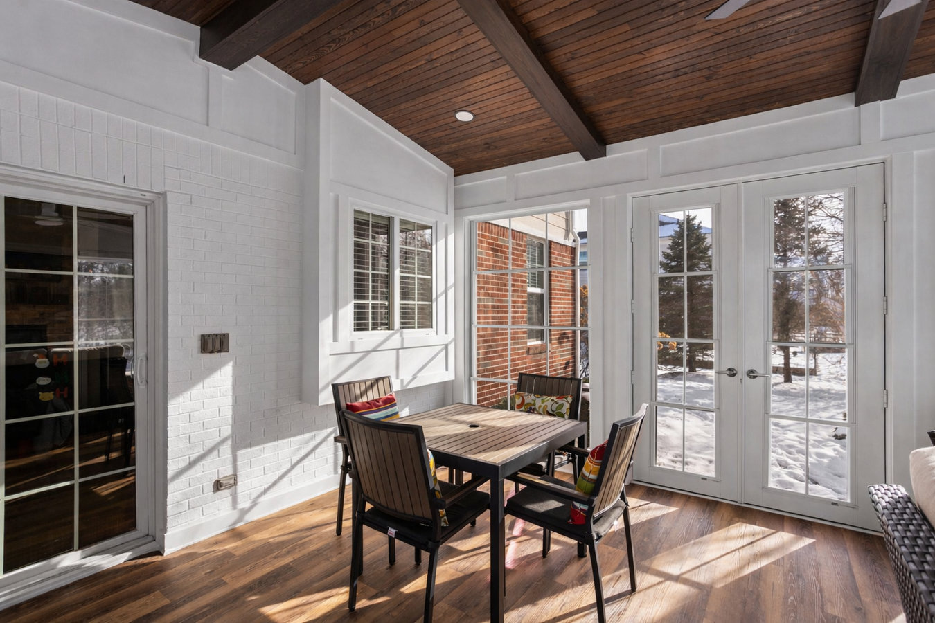 Sunroom remodeling